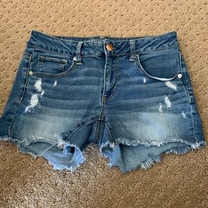 American Eagle blue jeans shorts